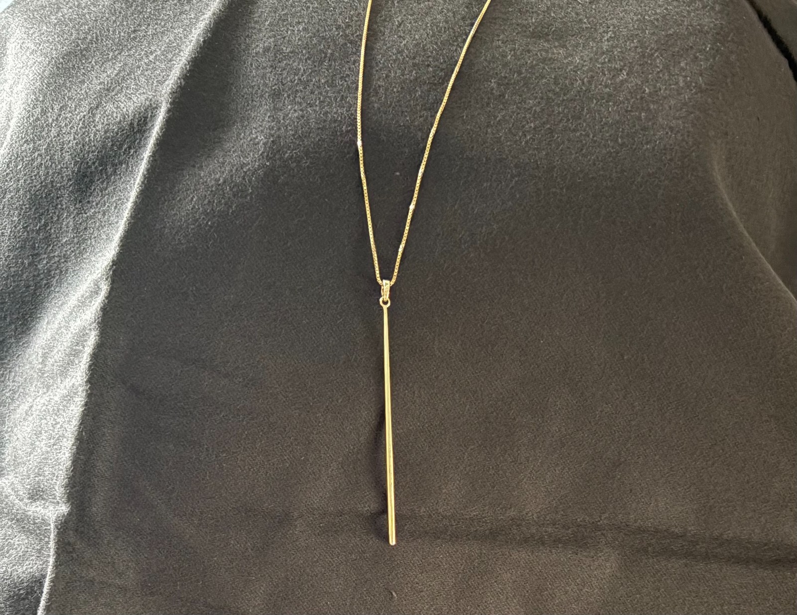 MIDAS 14 KT. Yellow Gold Lariat Necklace