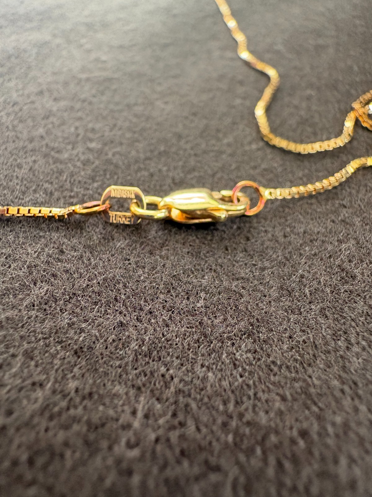 MIDAS 14 KT. Yellow Gold Lariat Necklace