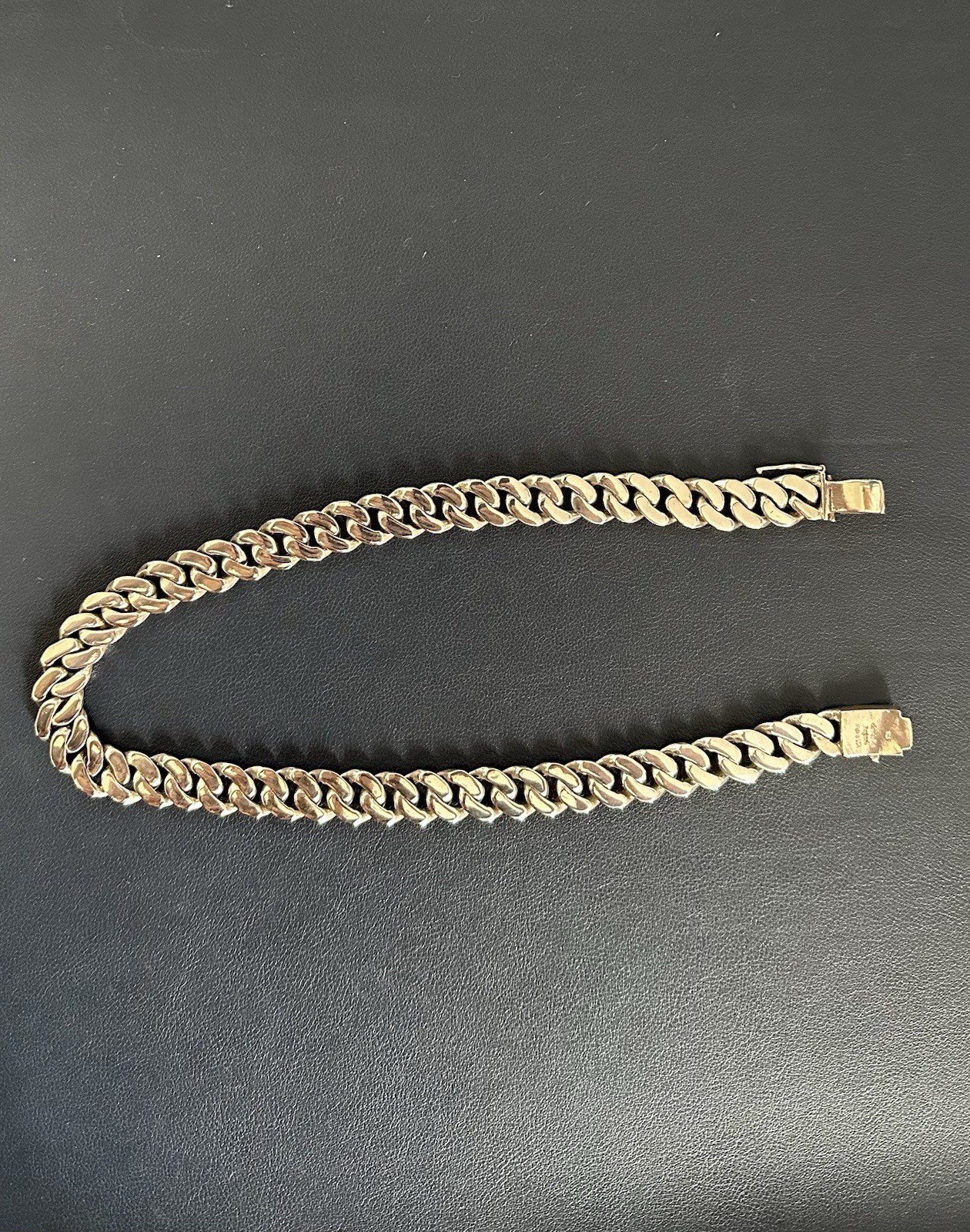Solid 925 Sterling Silver Handmade Cuban Link Choker – 18″ / 137g / 13mm