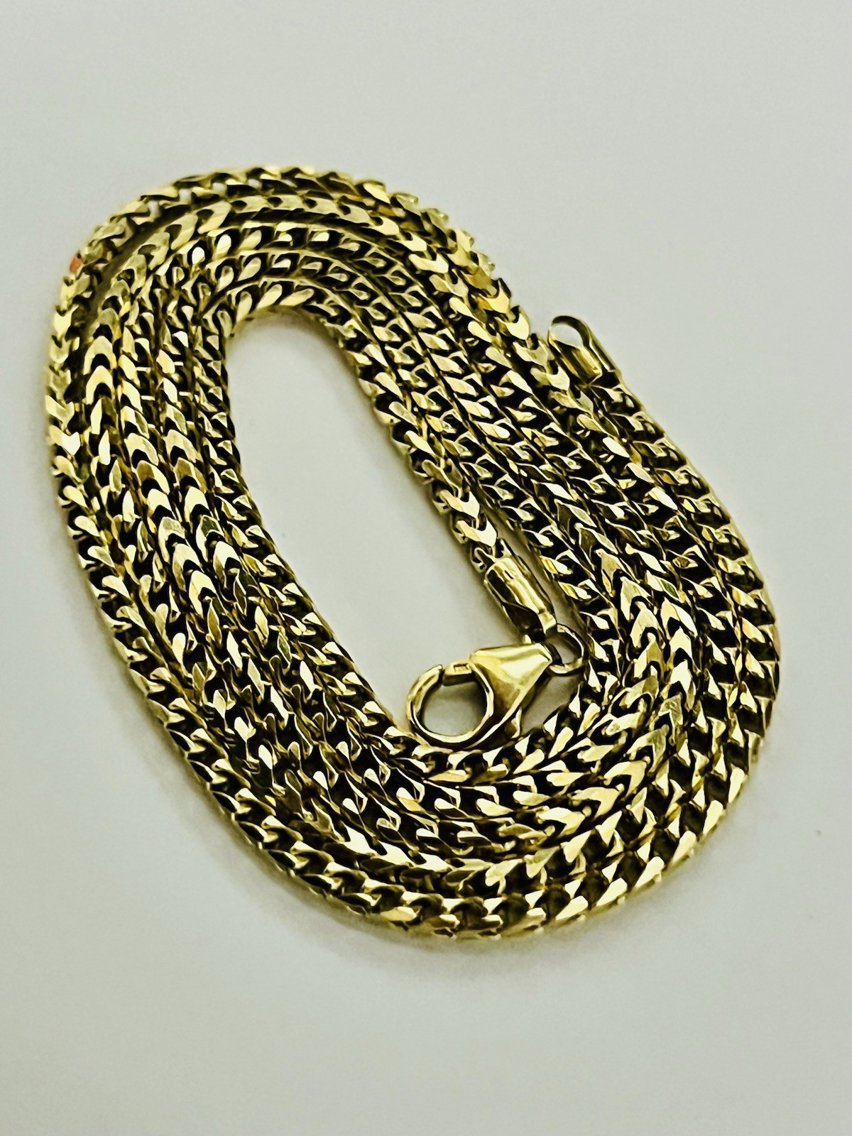 14K Solid Yellow Gold Franco Chain 27” 2.5mm 19.23 Grams