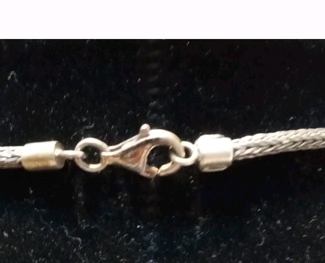 Sterling Silver 9.25 Double Ball- 14kt Gold Adjustable Lariat Necklace Bali
