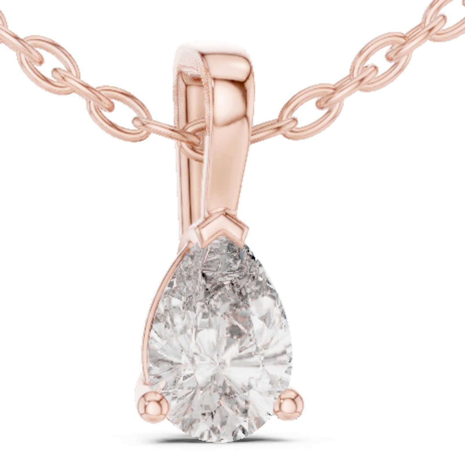 Certified VVS1 Lab Grown Diamond Women Infinity Promise Pendant 14K Gold Over