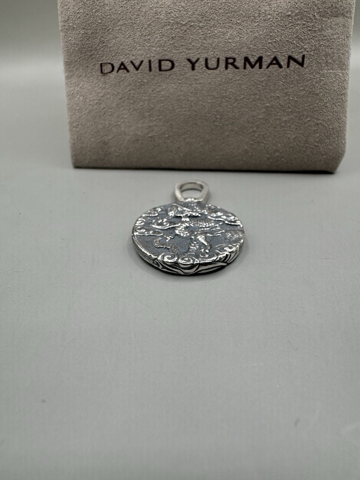 David Yurman Dragon Amulet Pendant in Sterling Silver