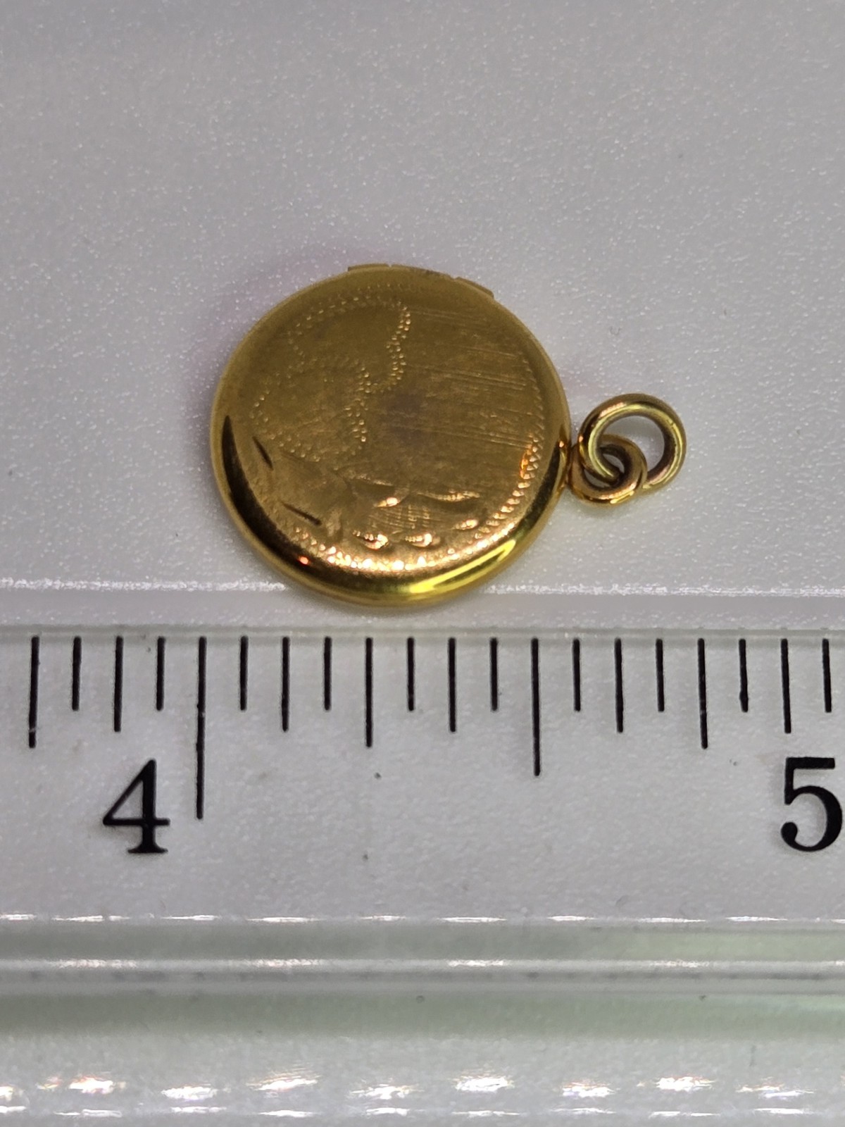 10K Solid Yellow Gold Beautiful Locket Pendant Charm See Pictures for Details