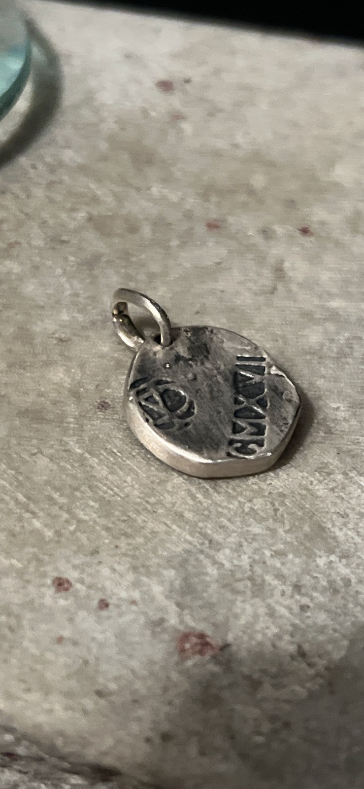 David Yurman .925 Sterling Silver Shipwreck Coin Pendant