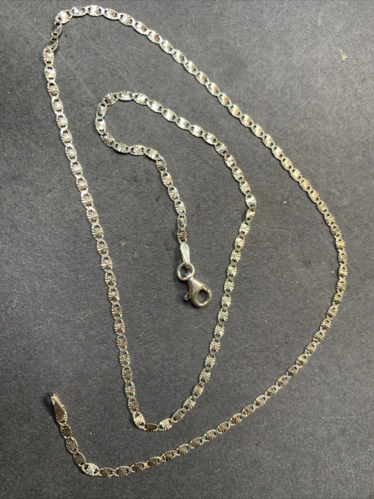 Sterling Silver 925 Lot Necklace Pendant PP86 Star Burst Dainty Chain Flashy