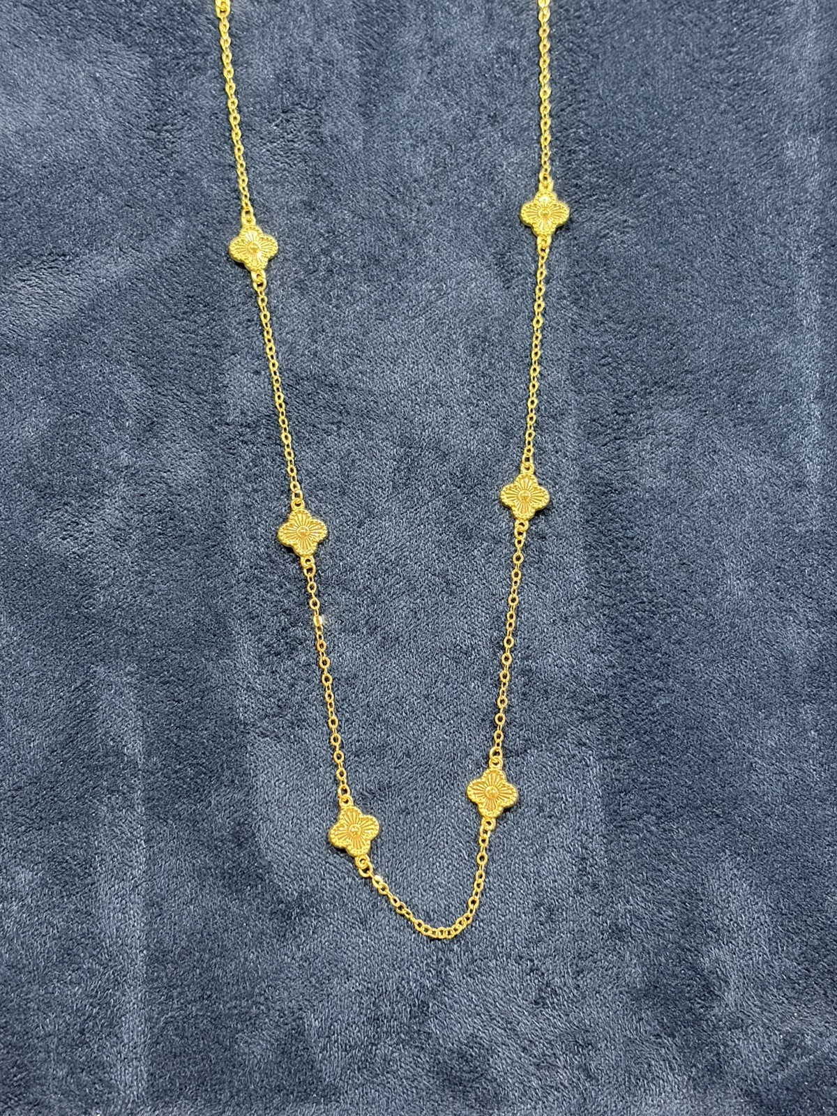 18K Solid Gold Necklace REAL GOLD!