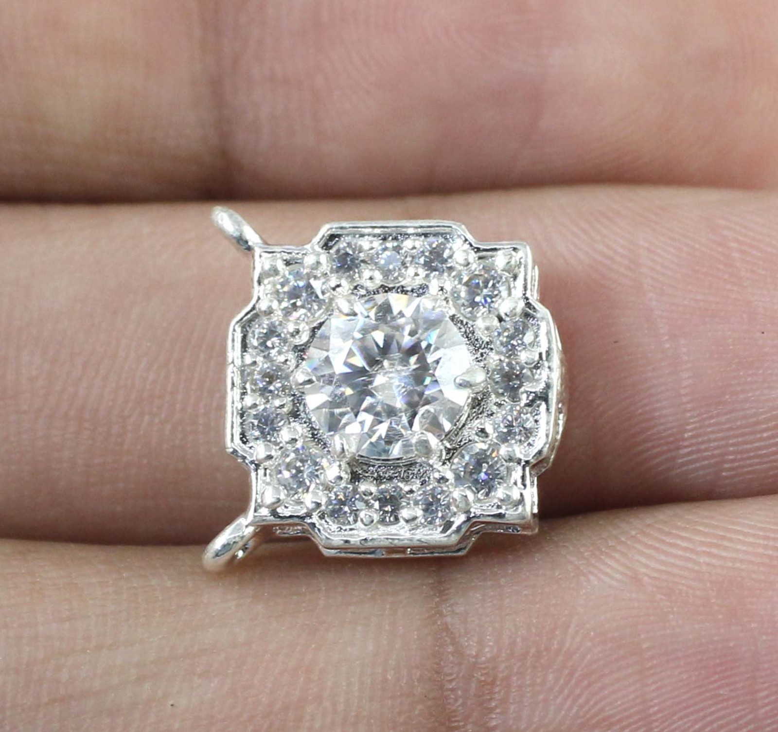 Certified White Diamond Solitaire 1.09 Ct Round Pendant See Video