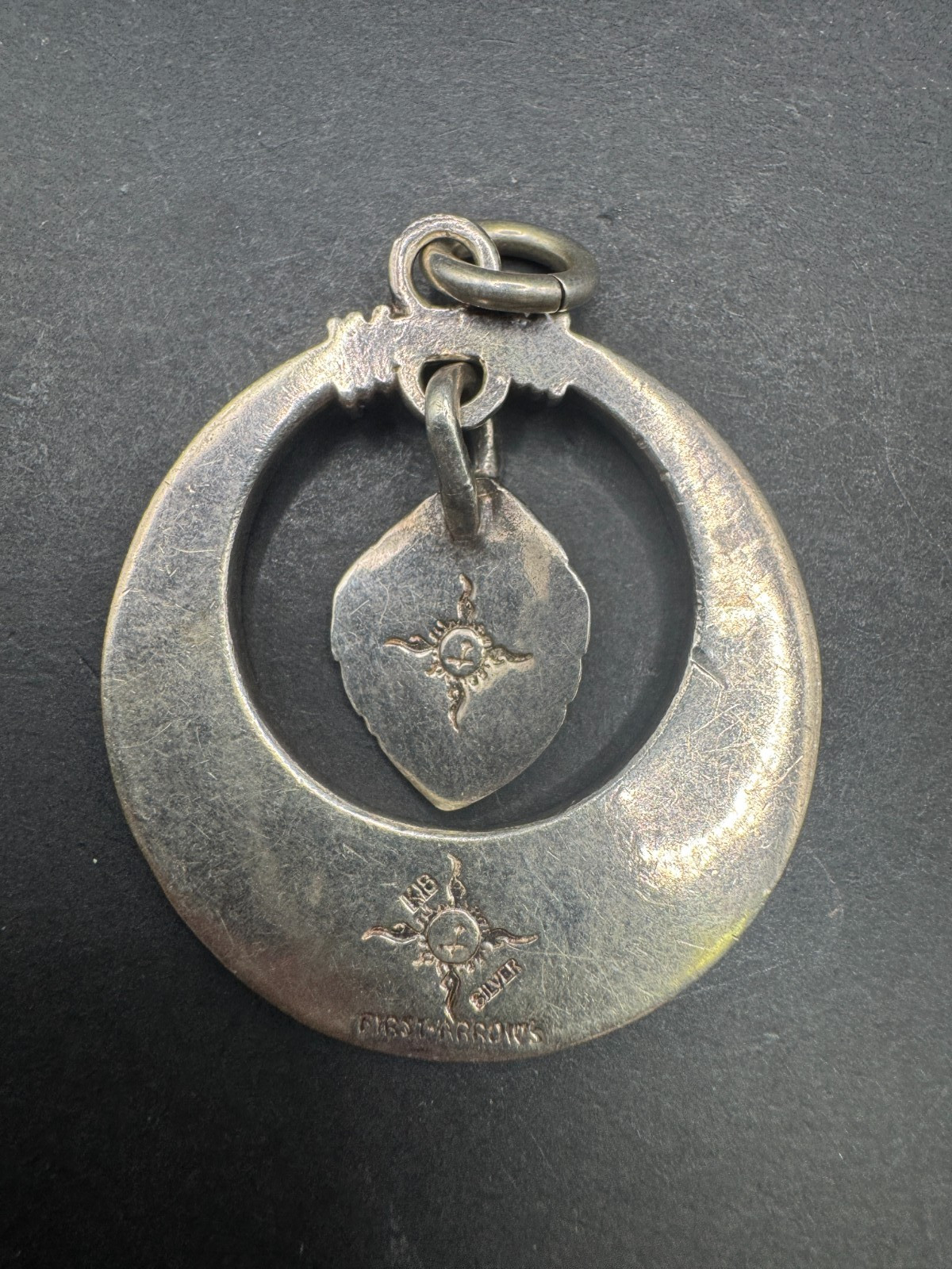 First Arrow s Silver/18k Gold Japan Pendant Native Style