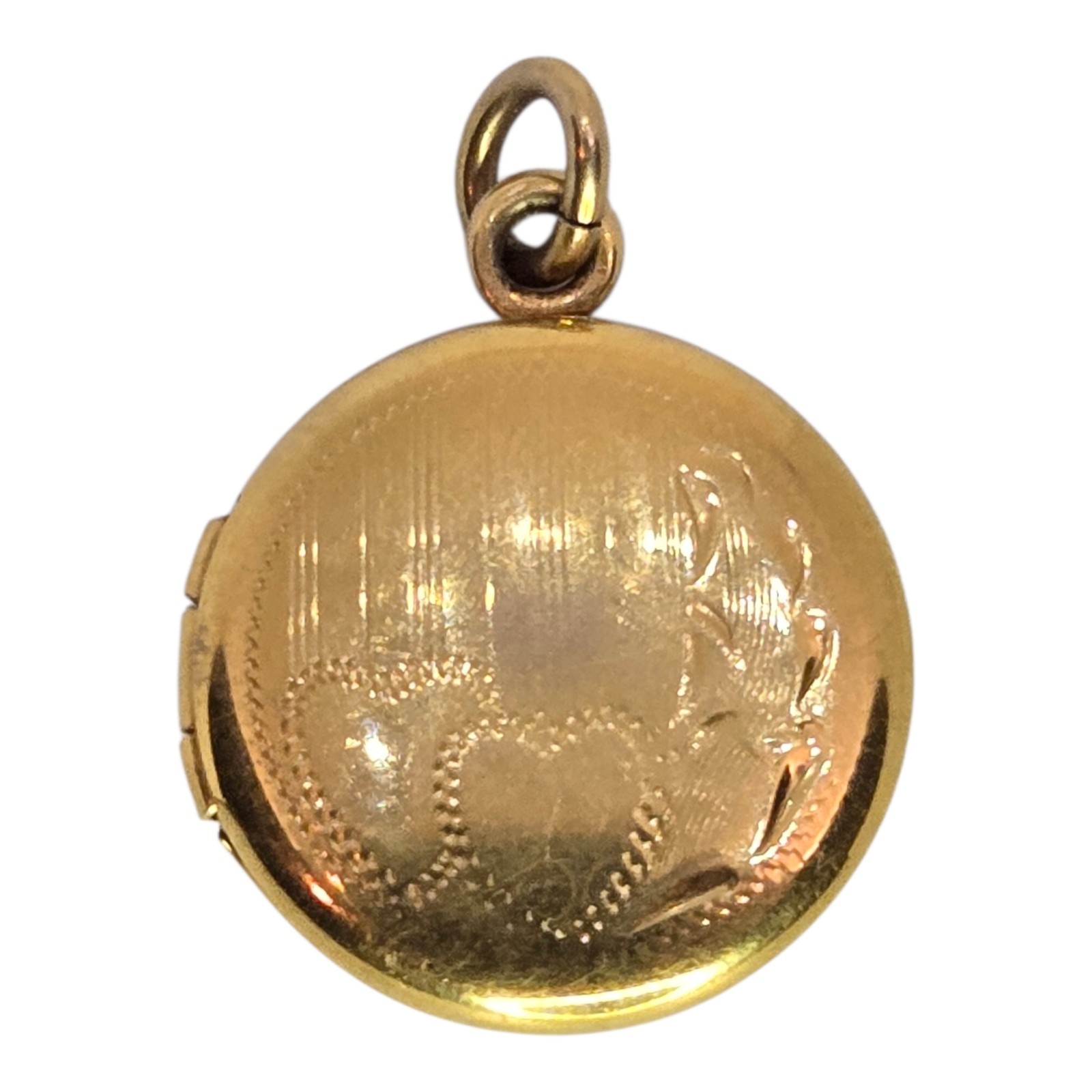 10K Solid Yellow Gold Beautiful Locket Pendant Charm See Pictures for Details