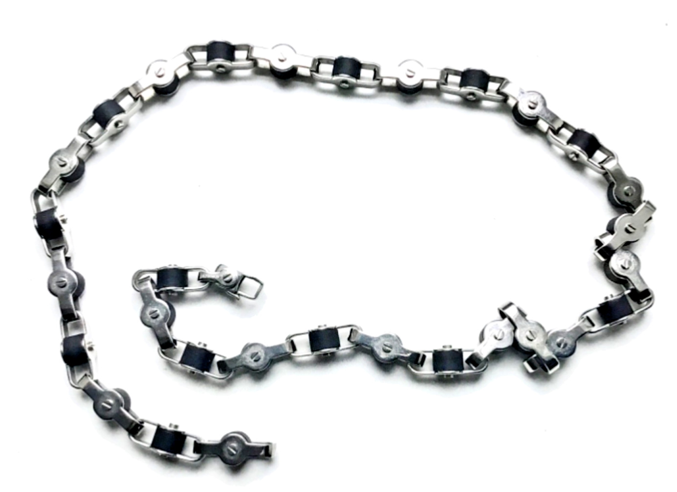 EDFORCE 22” 💠 LUXURIOUS Stainless Steel 56.2 grams CHUNKY BIKER CHAIN NECKLACE