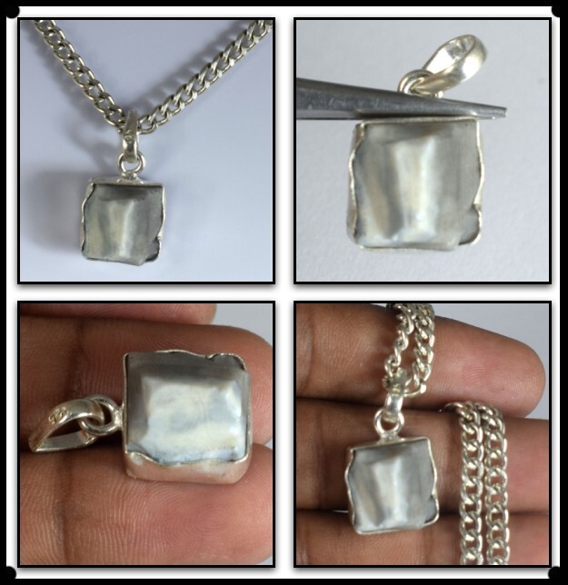 Blue Opal Gemstone Rough Pendant Natural 17.20 Ct Certified Valentine’s Gift