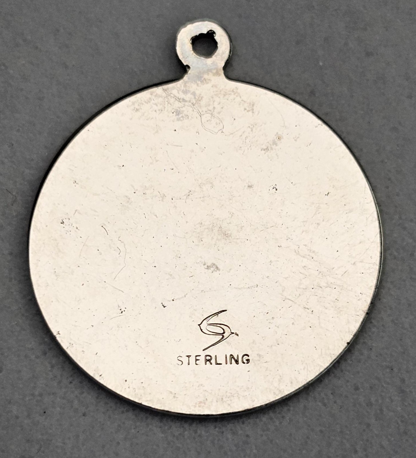 Vintage Gemini Zodiac Pendant Sterling Silver May 21-June 20 Astrological Charm