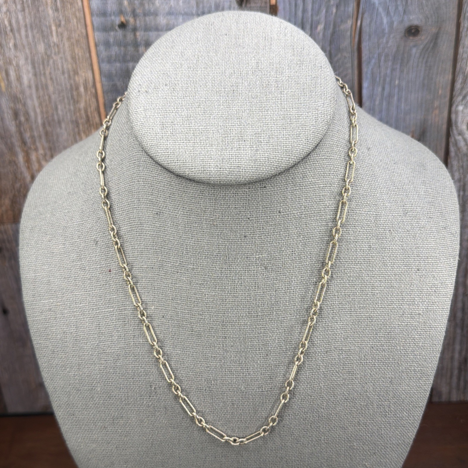 SENNOD Gold Filled Necklace New Orleans 18” Inch Designer Jewelry UNMARKED