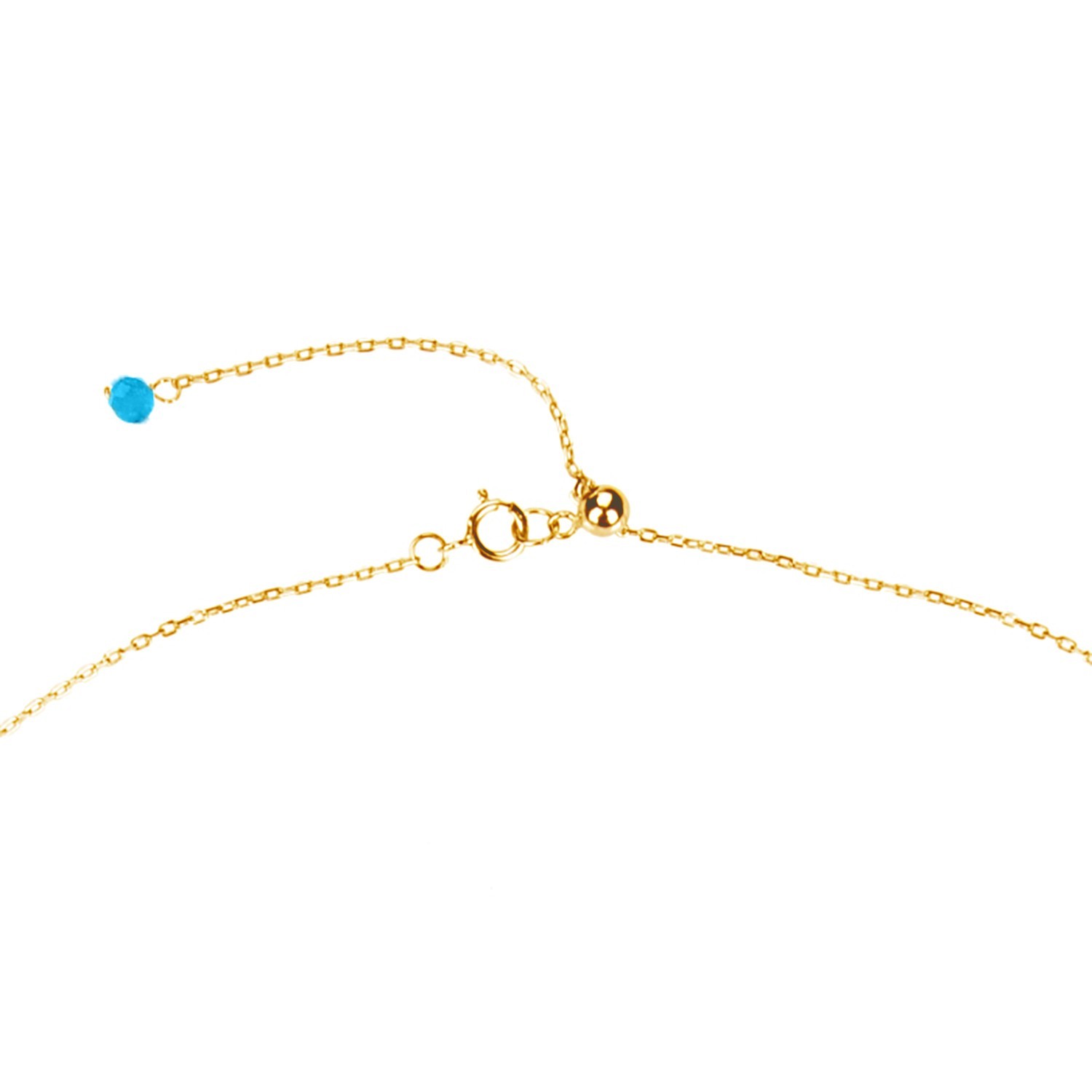 33.50 CTTW Natural Turquoise and Pearl Beaded Necklace 18k Yellow Gold Plated