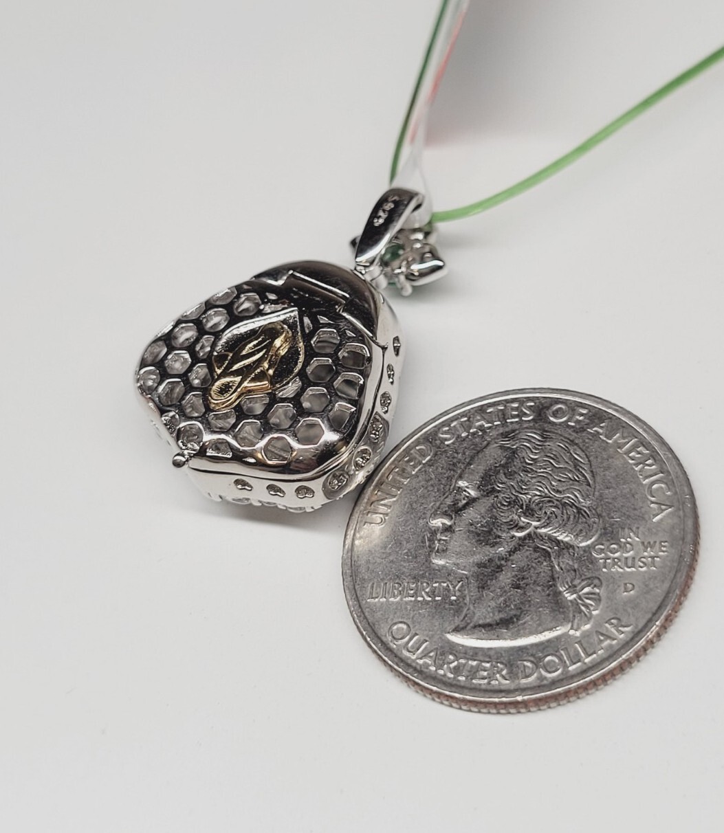 Certified Green Jade Buddha silver pendant inlaid Icy light green Buddha 满绿翡翠开心佛