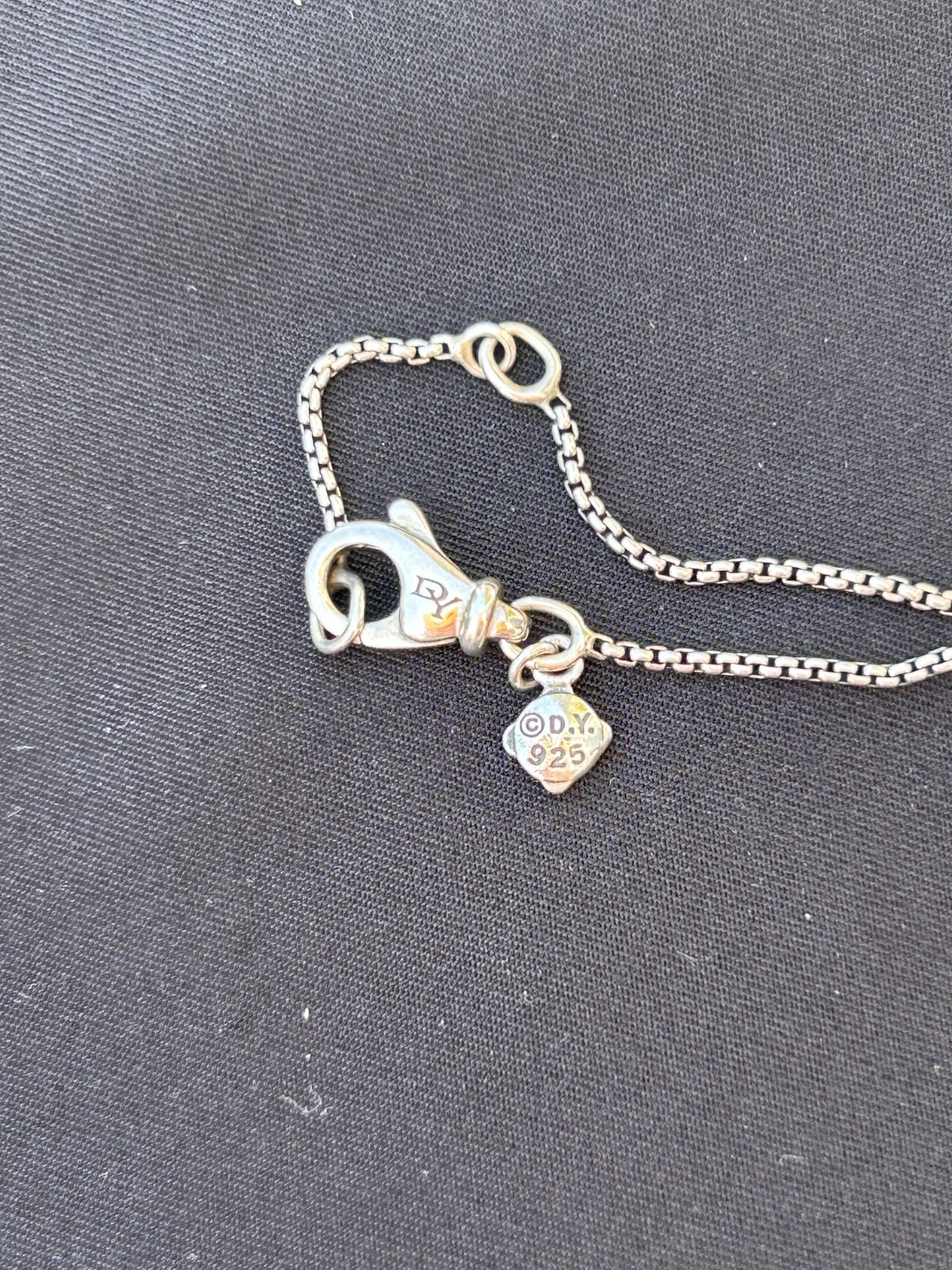 David Yurman Châtelaine Pendant Necklace with Cultured Freshwater Pearl