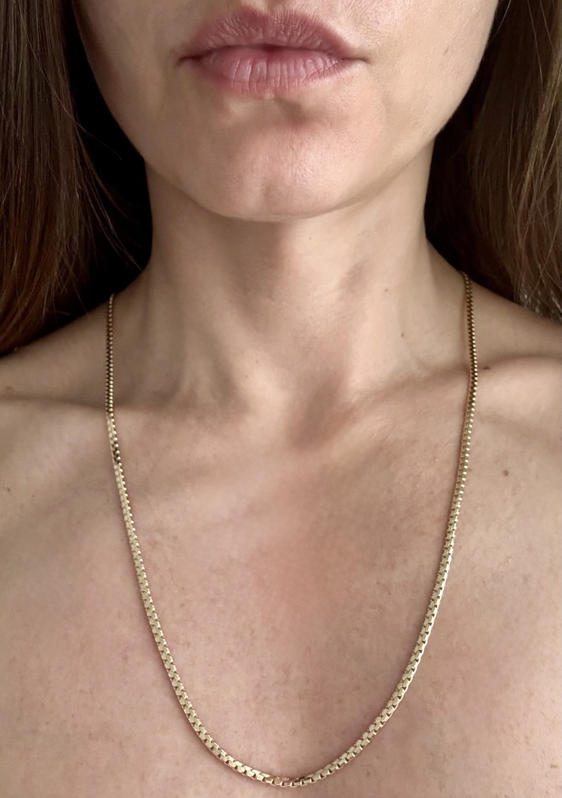UNISEX CHAIN NECKLACE 14K YG, ITALY, 16.0 GRAMS, 24″ LONG , APPR RET USD $4,300
