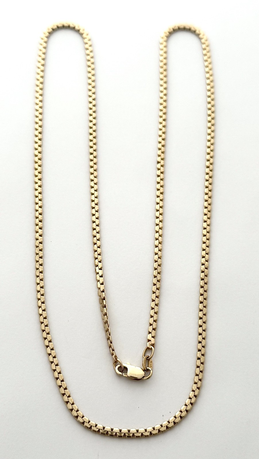 UNISEX CHAIN NECKLACE 14K YG, ITALY, 16.0 GRAMS, 24″ LONG , APPR RET USD $4,300