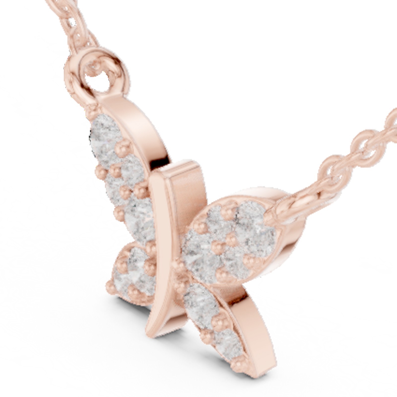Round Certified Natural Diamond Classic Elegant Proposal Pendant 14K Gold Over