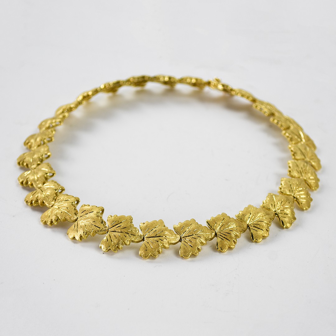 18K Yellow Gold Fabbrini Gold Necklace, 95.3gr