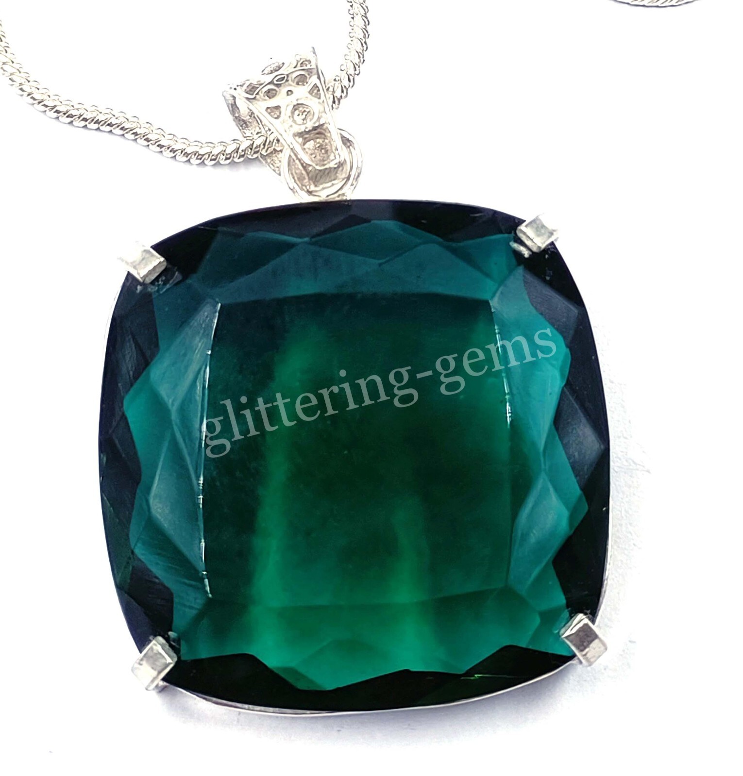 925 Silver Natural Hiddenite 116.15 CT Extremely Rare IGL Stunning Gemstone 25F