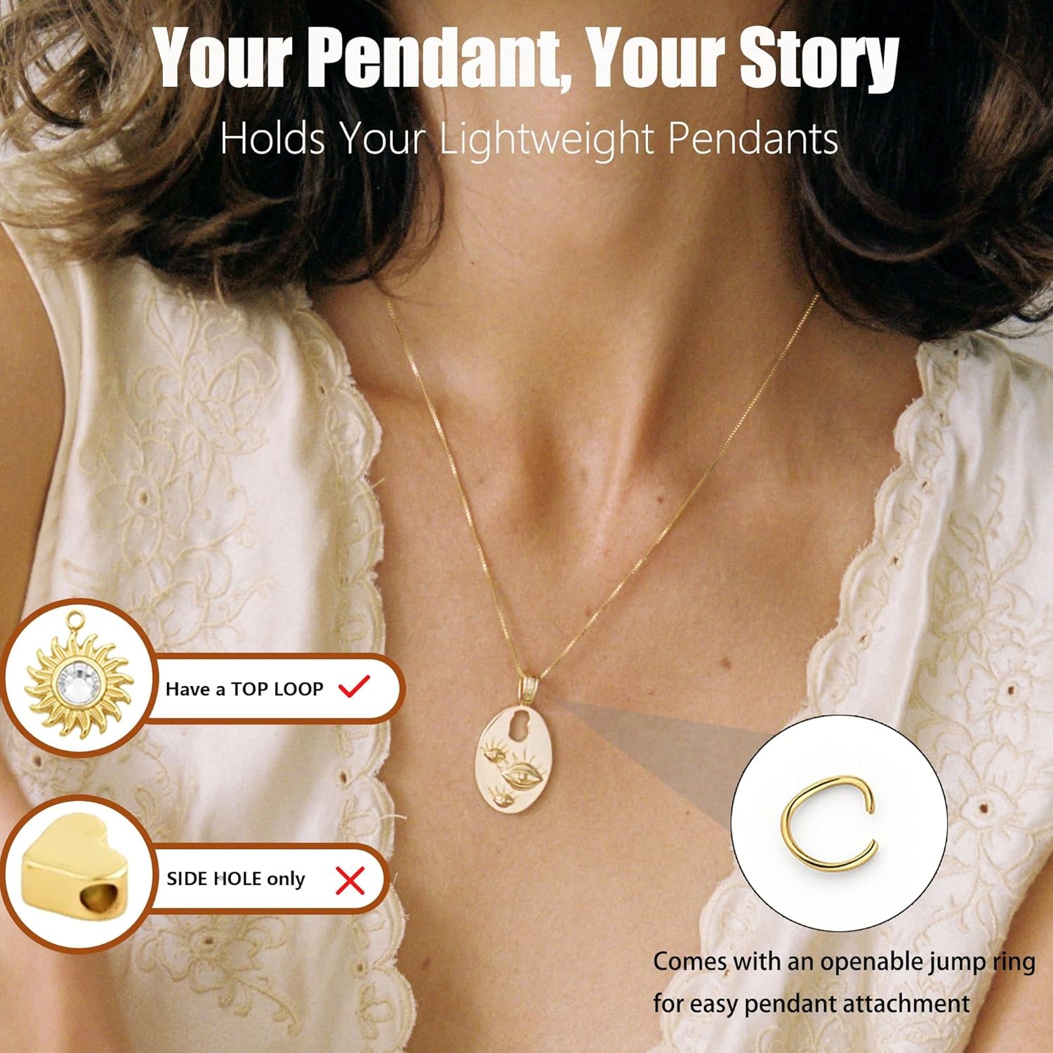 Minimalist Thin Gold Chain 18K Gold Thin Box Chain Necklace Short Small Gold Cha