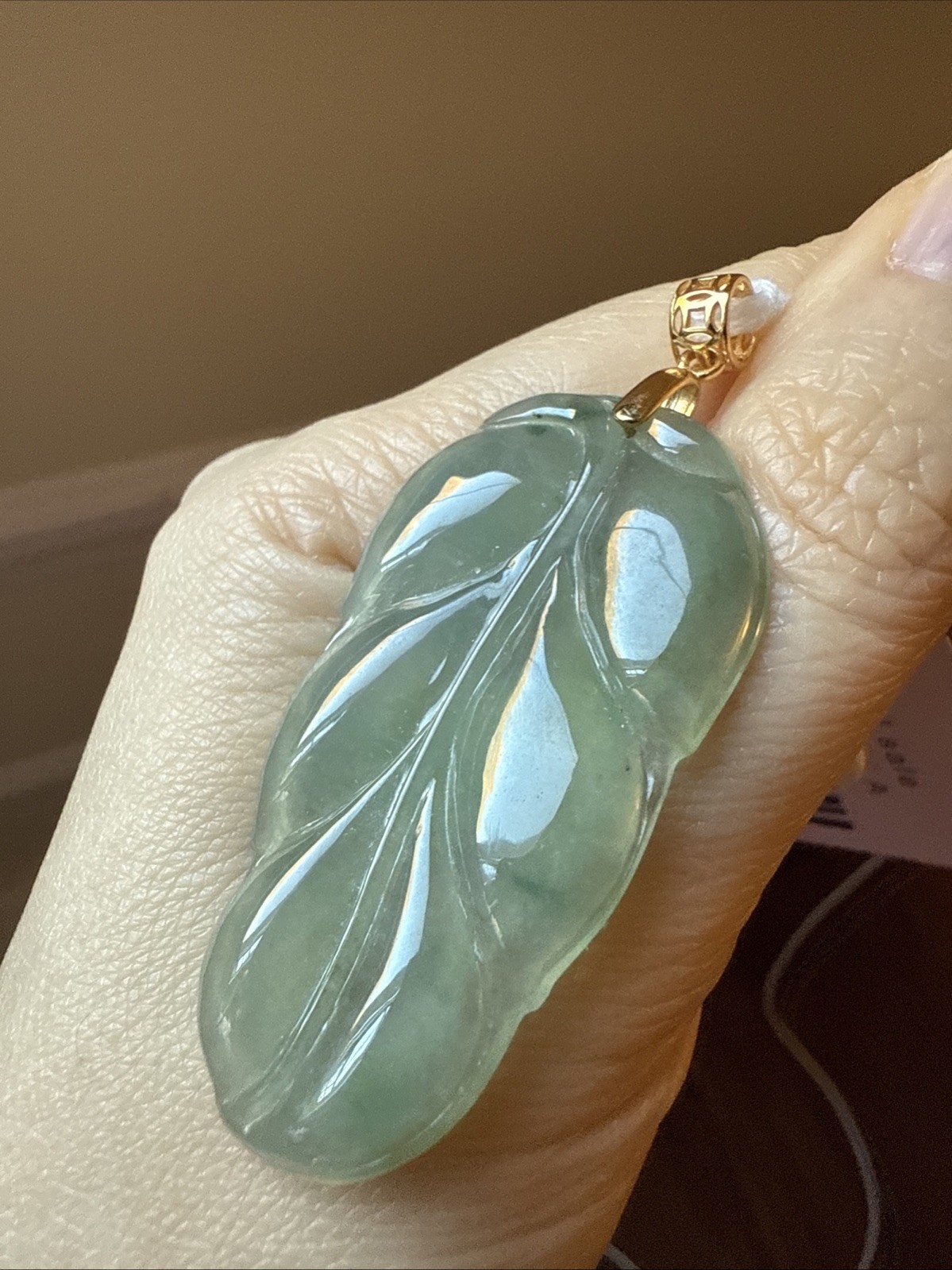 翡翠A貨 untreated Burma Myanmar Grade A Jadeite 老坑冰胶起光大叶子 Certified 种极老 s925