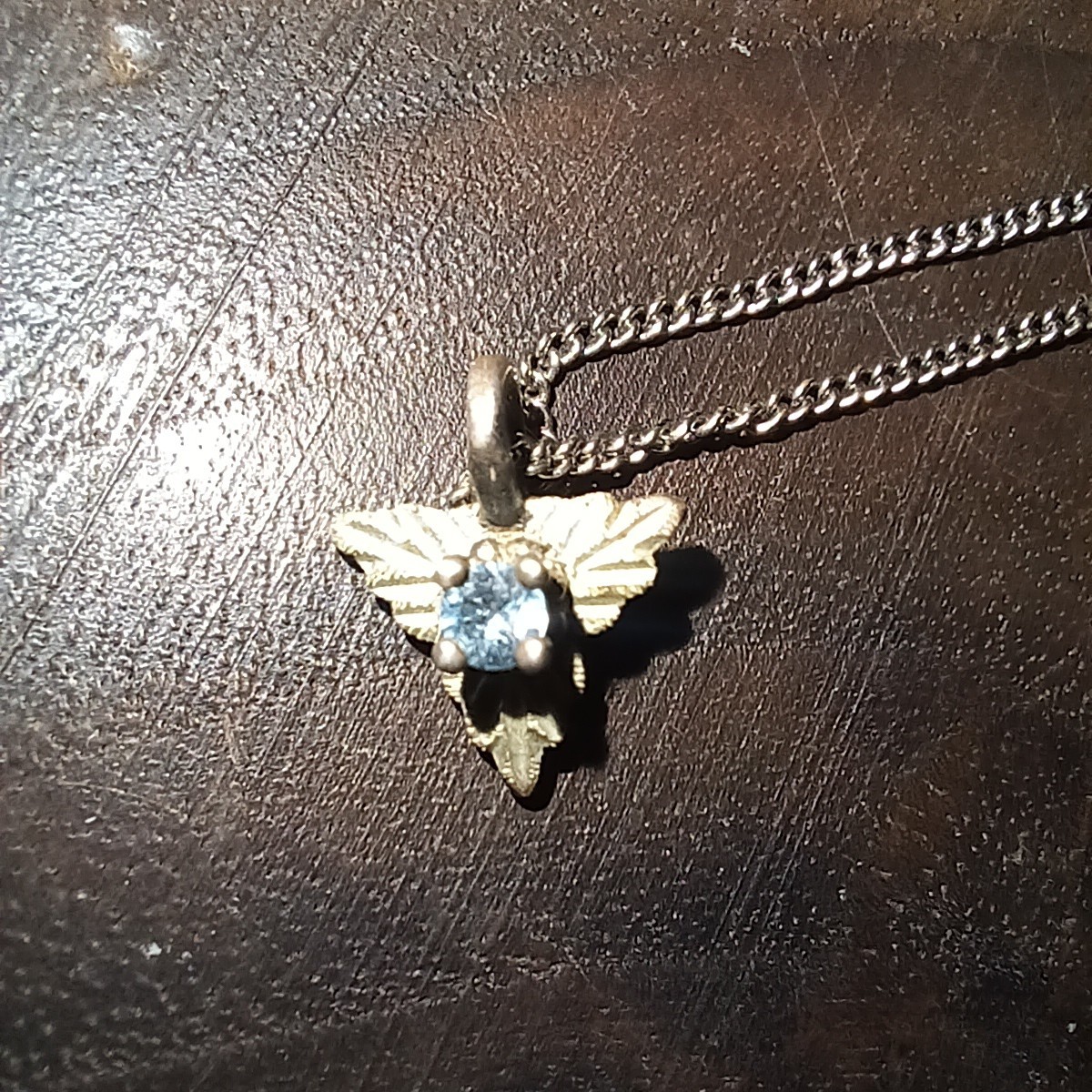 Sterling Silver Leaf Necklace
