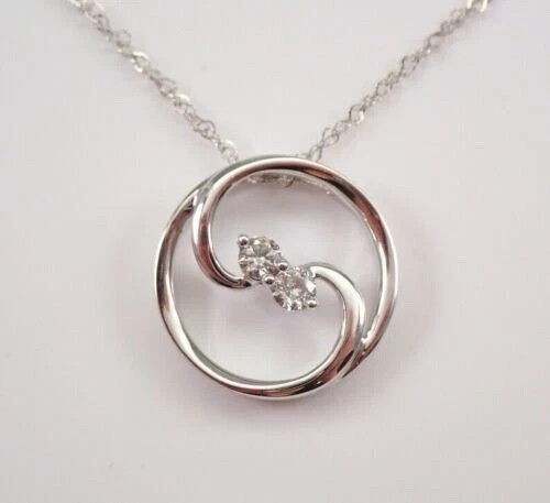 1Ct Round Cut Women Fancy Charm Pendant Lab Grown Diamond 14K White Gold Plated
