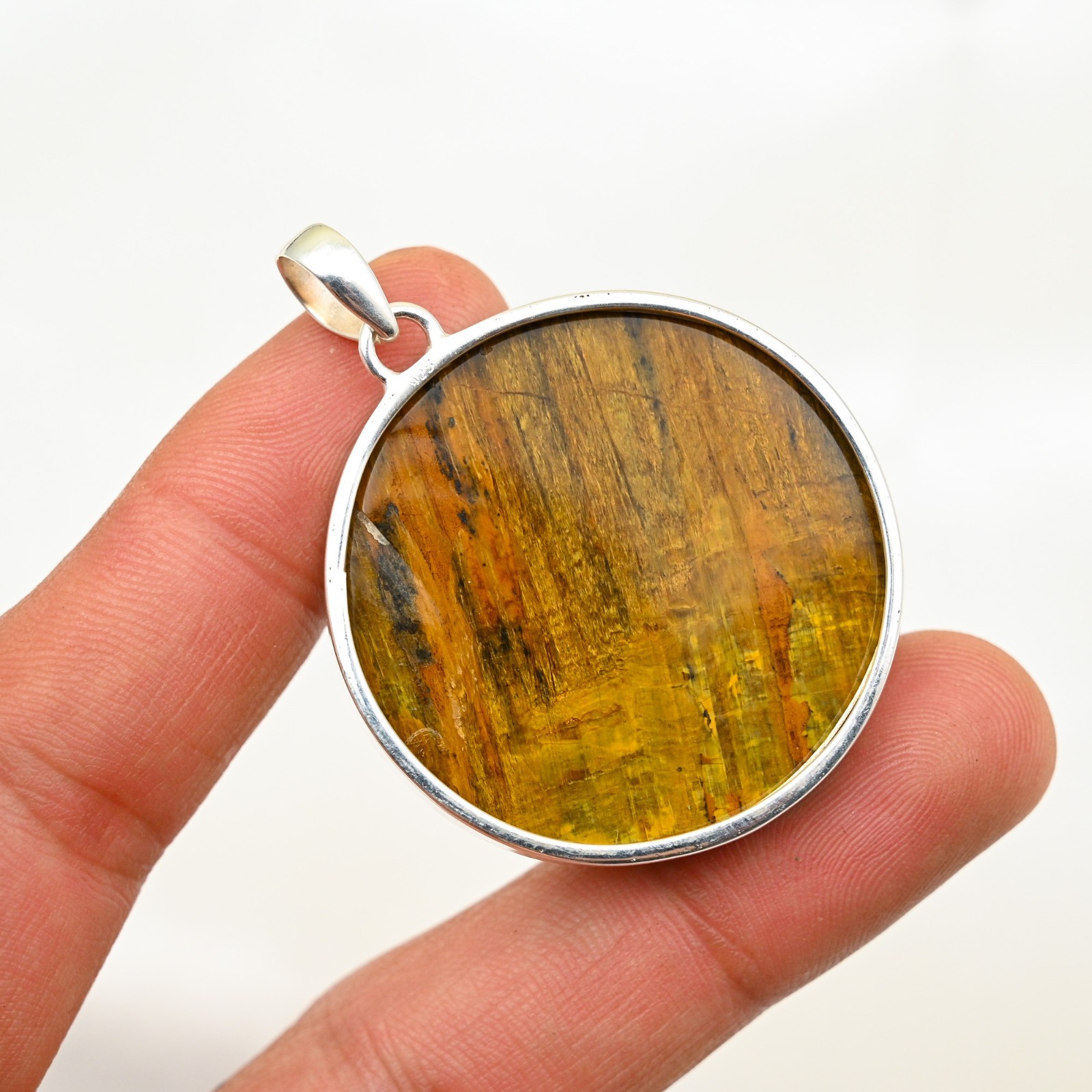 Neelite Gemstone 925 Sterling Silver Handmade Pendant Jewelry Gift For Wife