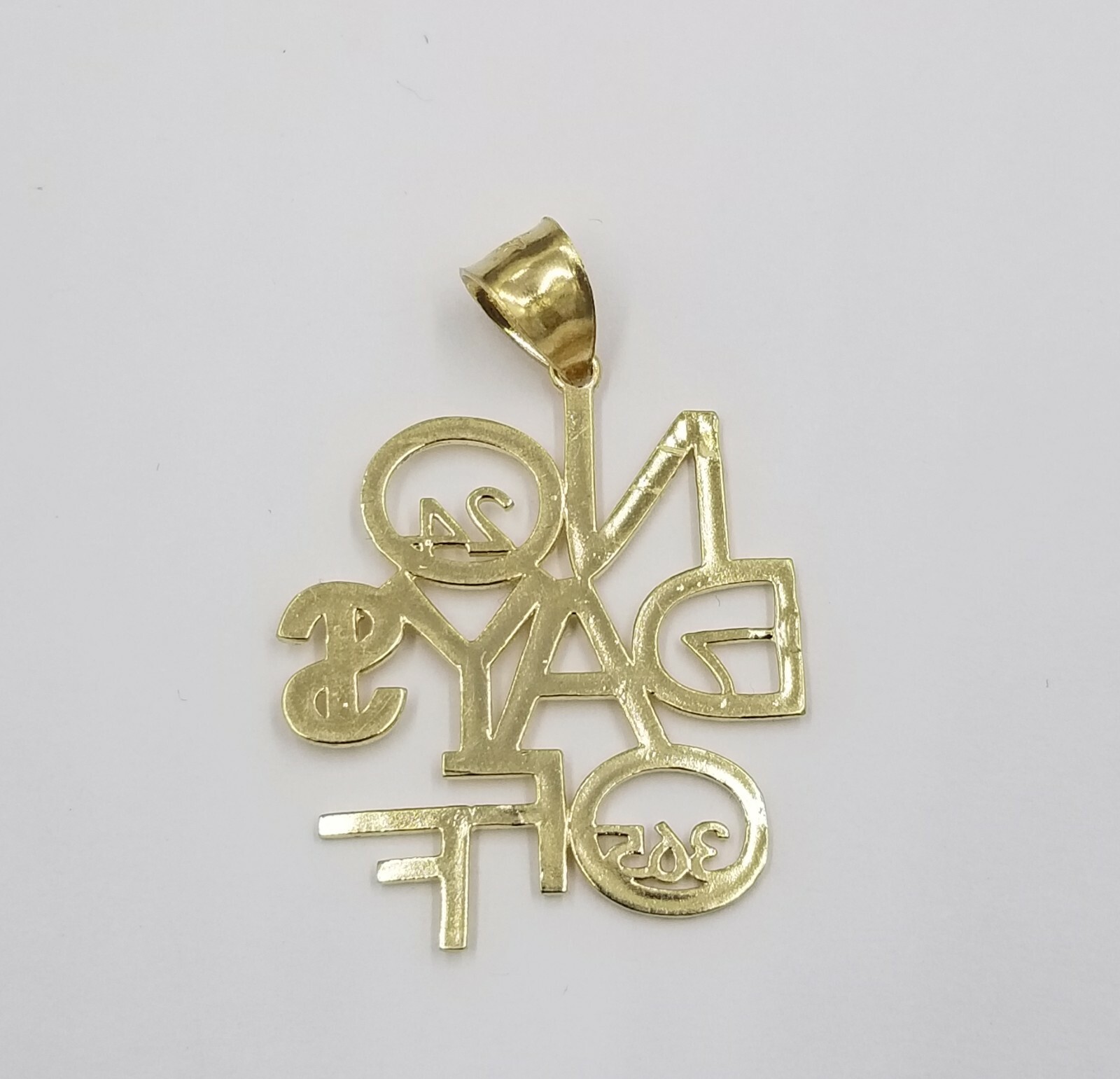 10k Gold Charm Rope Chain 18 20 22 24 26 28 Inches No. of Days Pendant On Sale