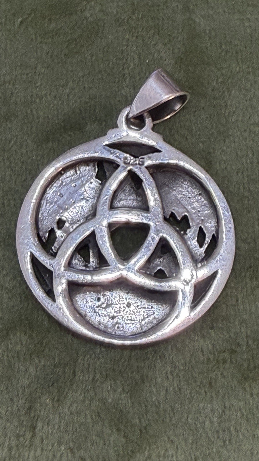 Phoenix Pendant 925 Sterling Silver Rebirth Resurrection Mythological Bird
