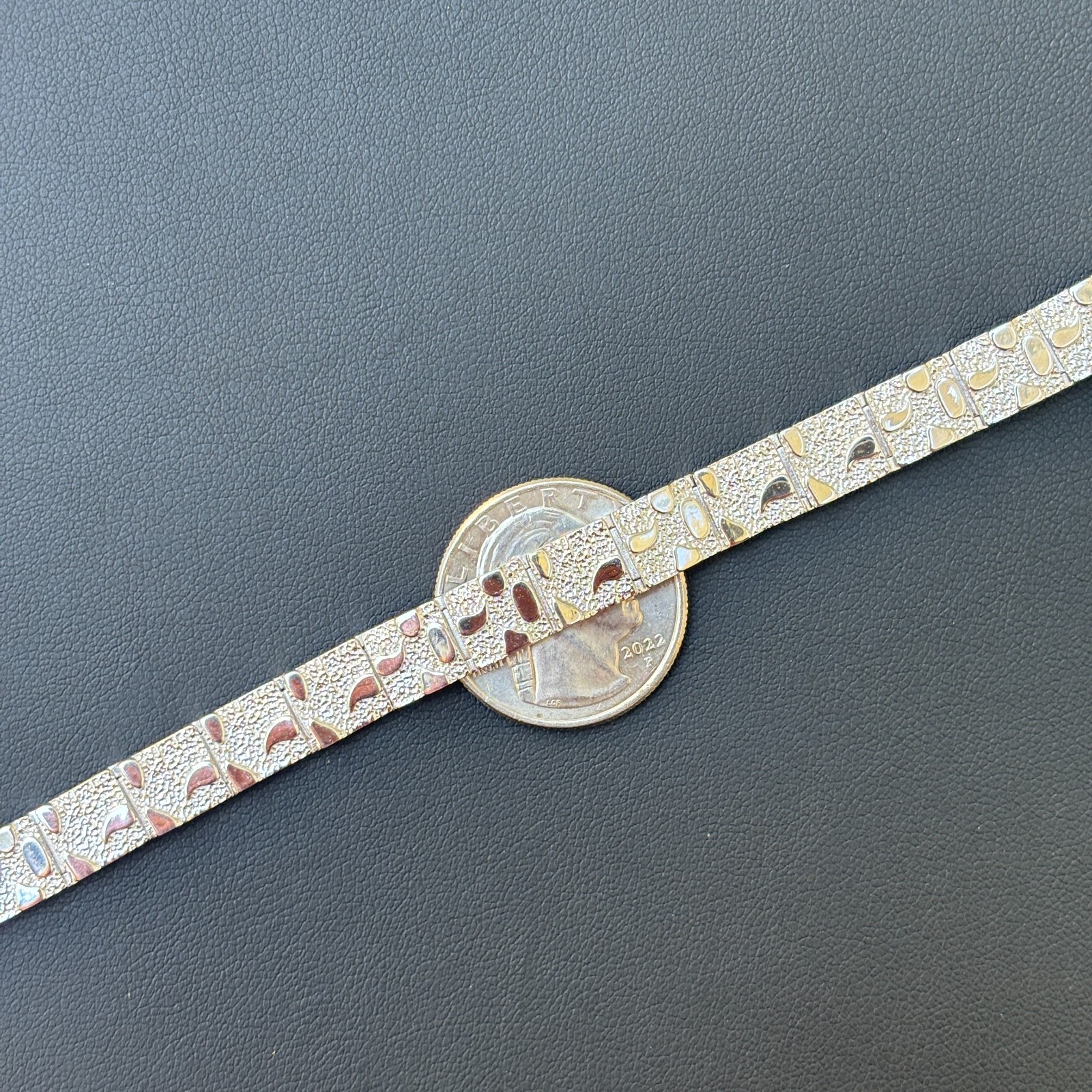 8mm Custom Nugget Bracelet – Real Solid 925 Sterling Silver Or 14k Gold Vermeil