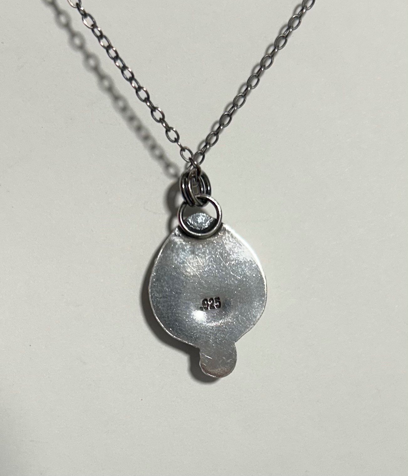 Sterling Silver Jade Necklace