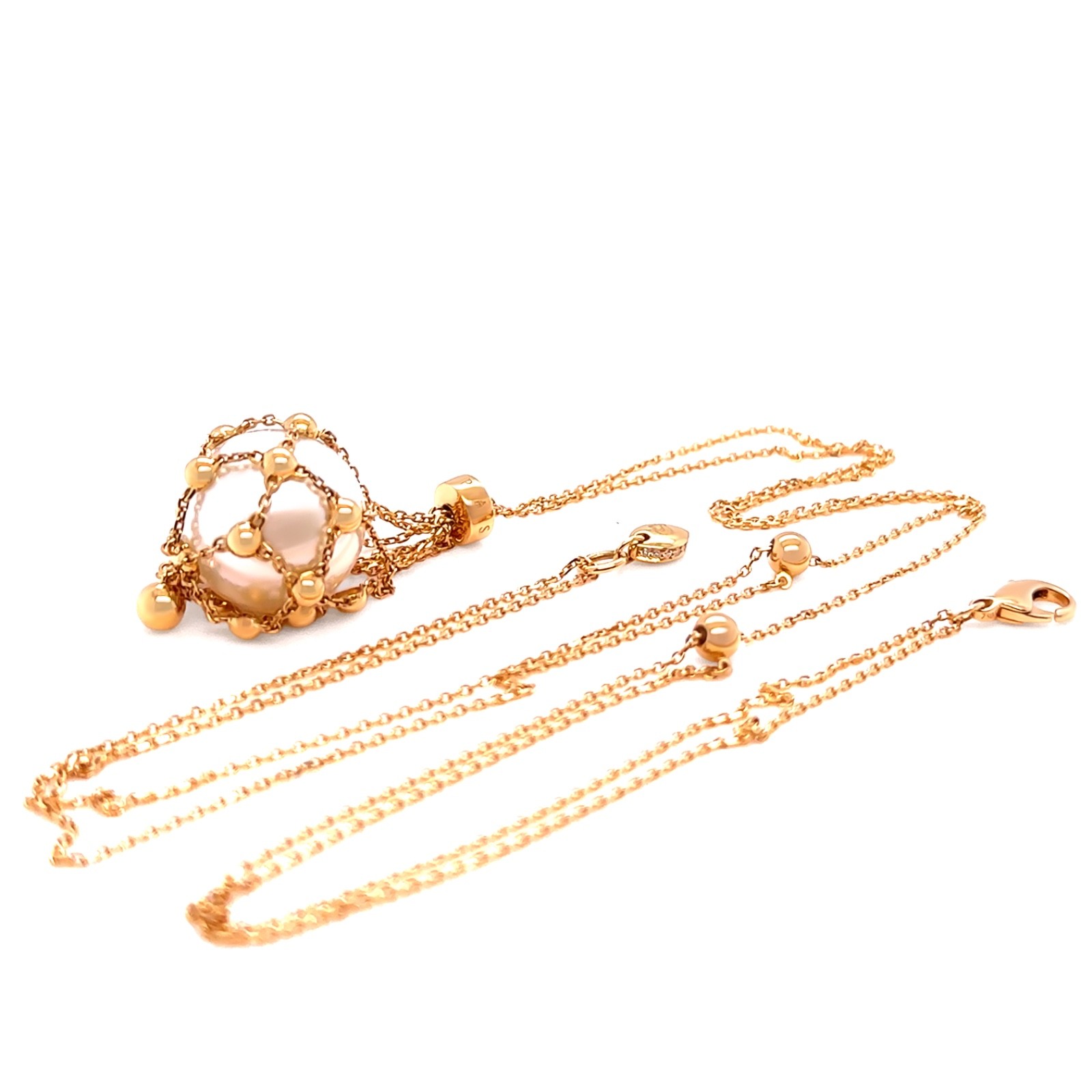 Authentic Paspaley 18ct Yellow Gold Lavalier South Sea Pearl Necklace RRP $7,980