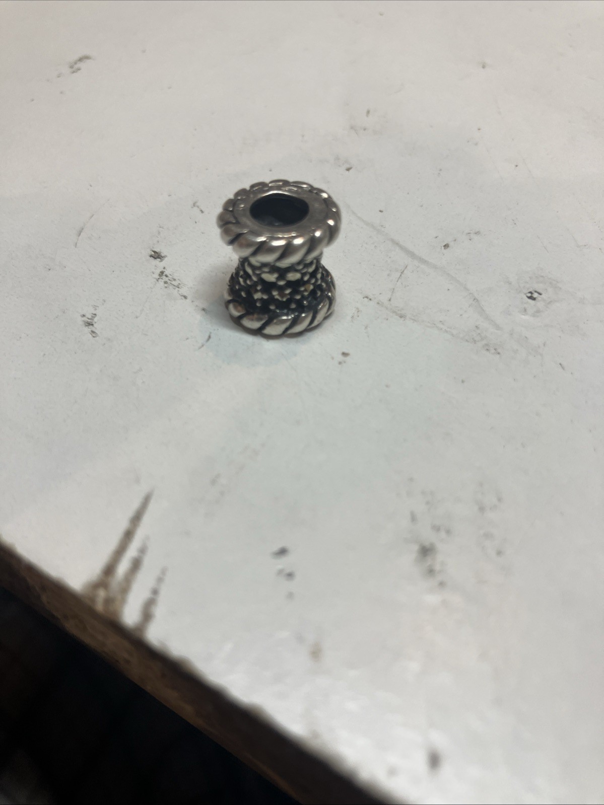 Thread Spool Pendant Sterling Silver 3.5 G Wearable Or Scrap Pandora?
