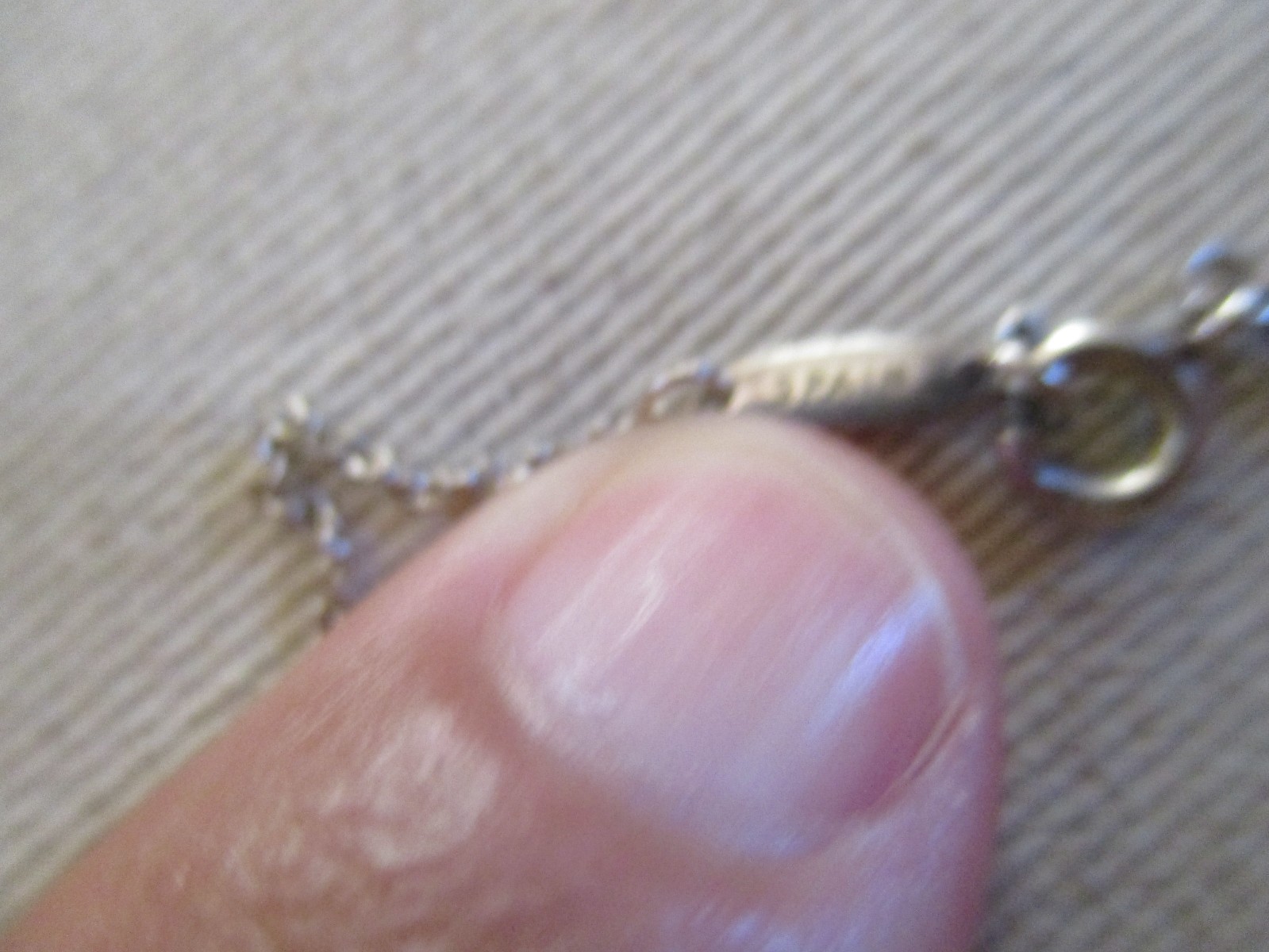 Tiffany&Co Elsa Peretti Chain Necklace in Sterling Silver+ James Avery Sterling