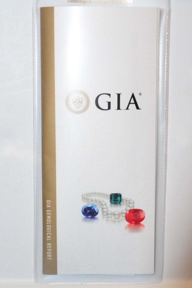 GIA Certified Unheated Ruby 1.20ct Necklace Pendant Untreated Natural Real U132
