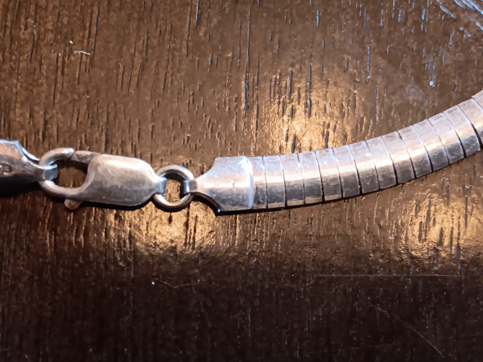 Sterling Silver Chain Necklace in Very good Condition. 27 grams weight.