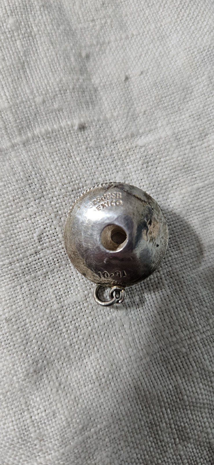 Sterling Silver 925 Sombrero Signed Mexico MPN 10-91 charm