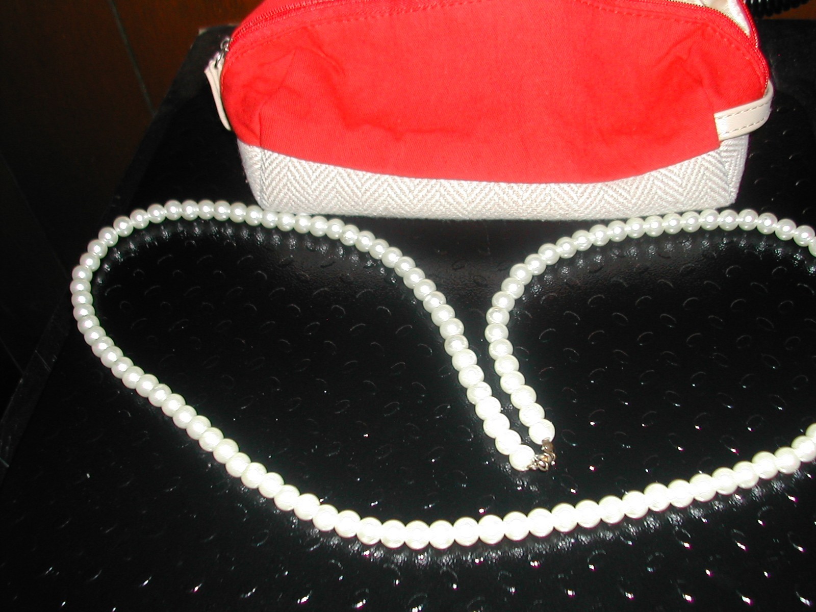Womens Pearl Necklace 17 1/2″ Long