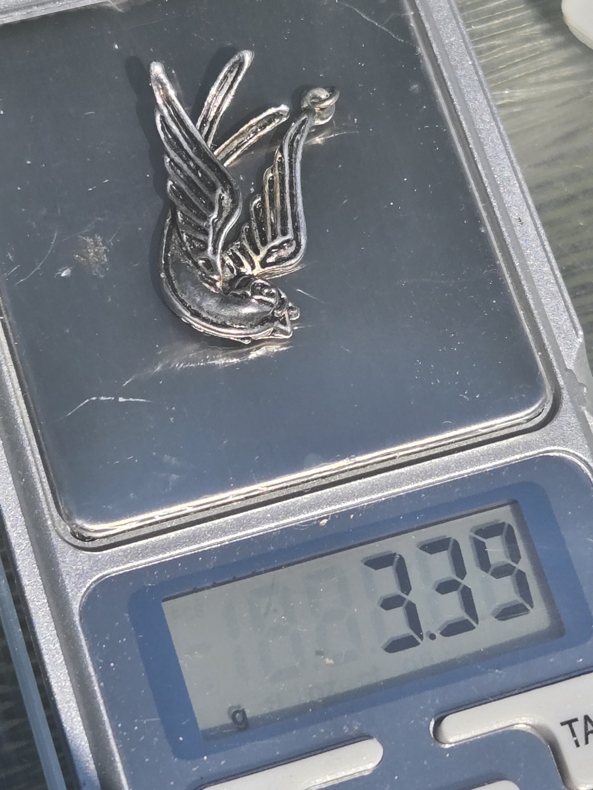 Sterling Silver Bird Pendant