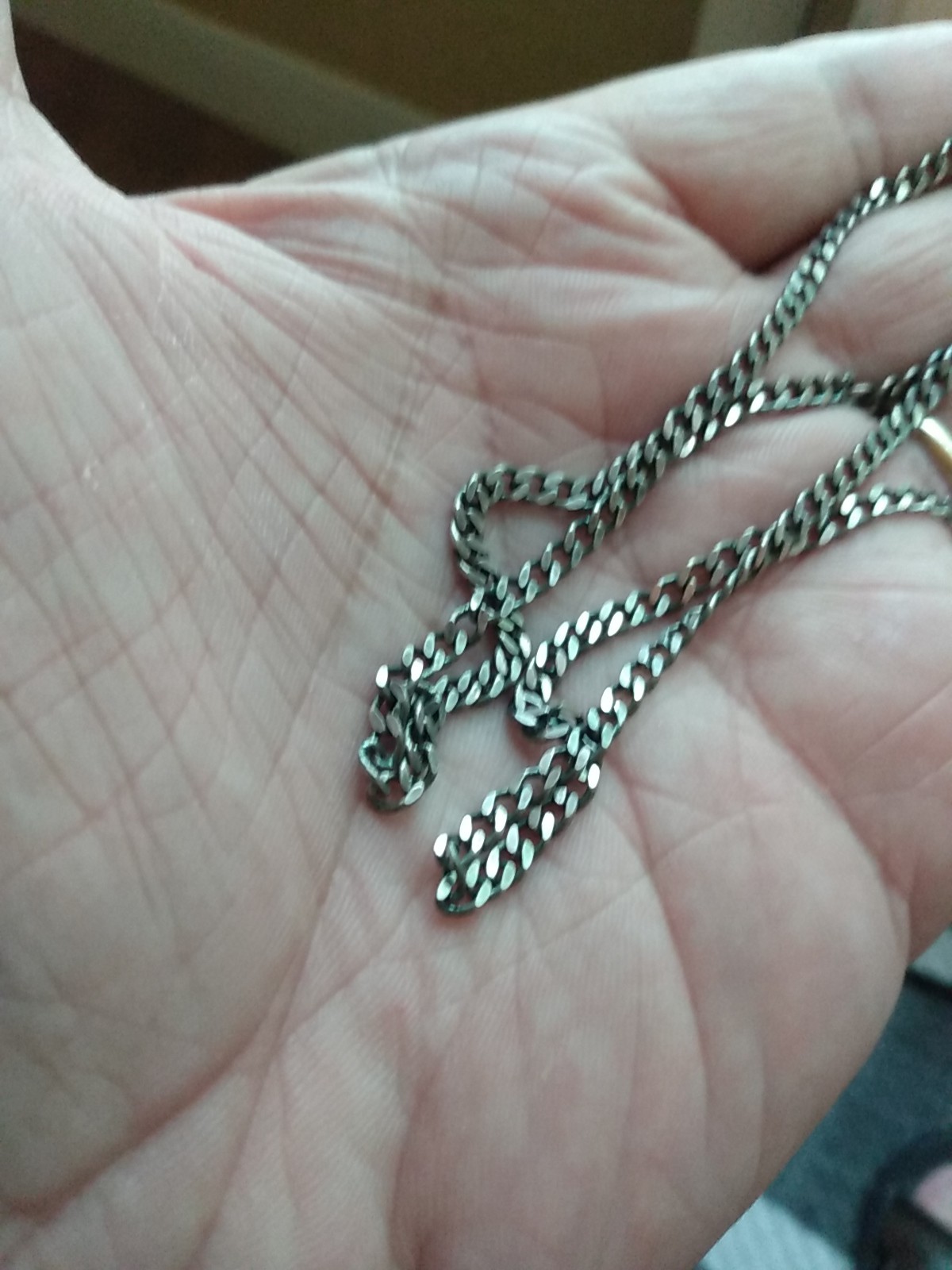 Italian Solid Sterling Silver 24 Inch Link Chain Necklace 925 Silver 10.7 Grams