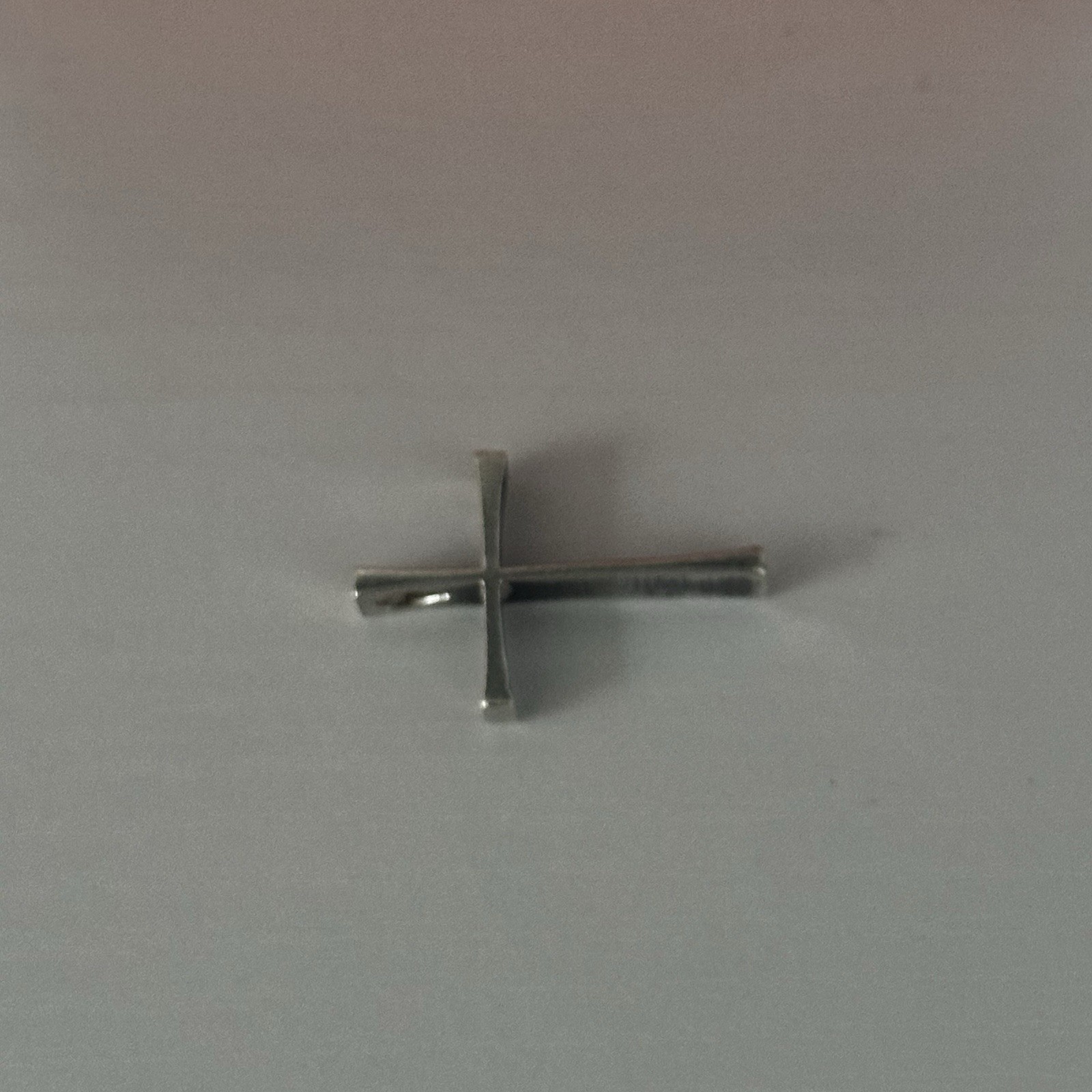 Retired Rare James Avery Thick Cross Pendant with Inner Bail