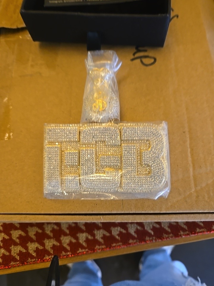 Icey Pyramid Pendant