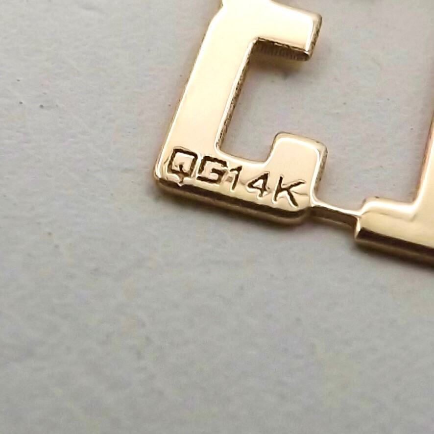 14k Gold Birthday Anniversary Sports Jersey Number 13 Lucky Charm Pendant New