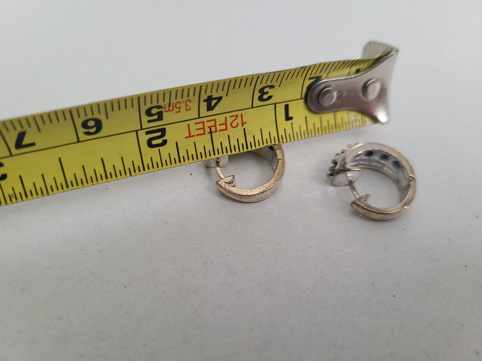Earrings Set, September, Genuine Sapphire