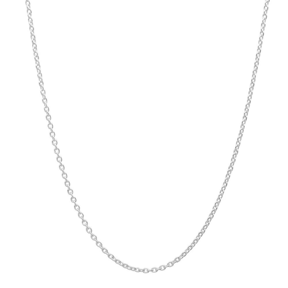 925 sterling silver 1.3mm cable chain