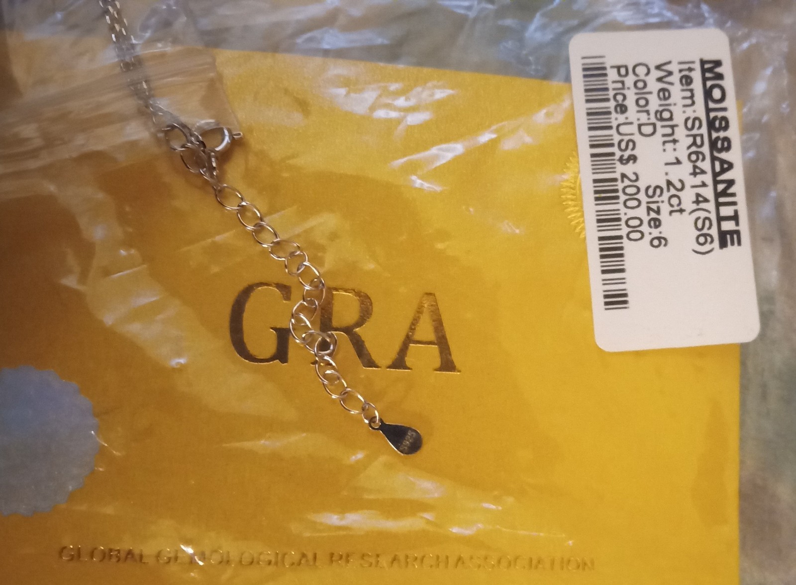 Moissanite 1.0ct D Color Round Bezel Set Bracelet — .925 SS Cable Chain